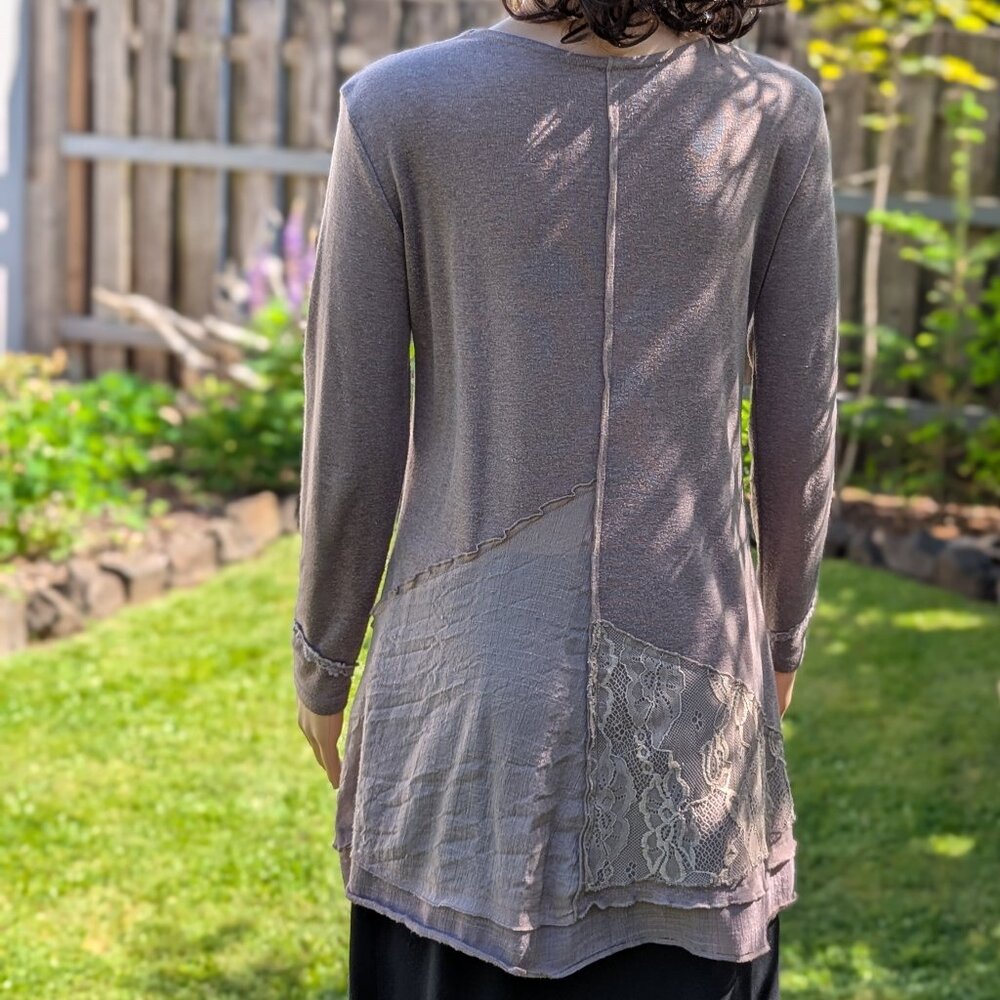 Lacy Layered Tunic - Picture 3 of 7